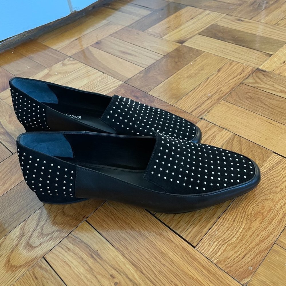 Donald Pliner Studded Leather Laofer